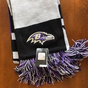 NEW Baltimore Ravens NFL official scarf